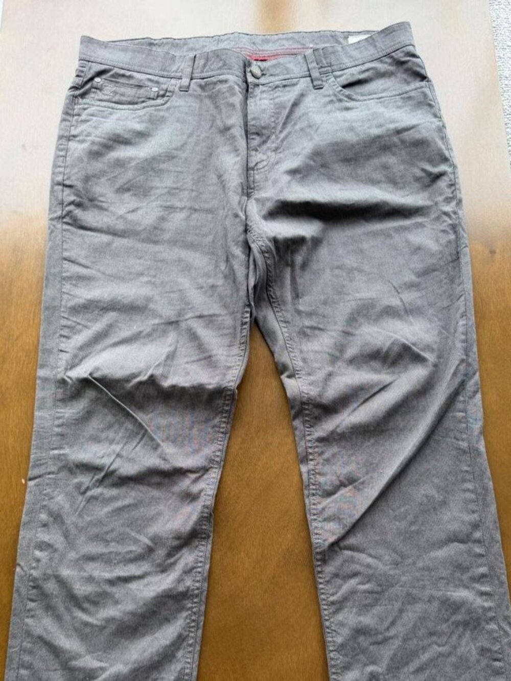 English Laundry gray & black striped pants, size 38